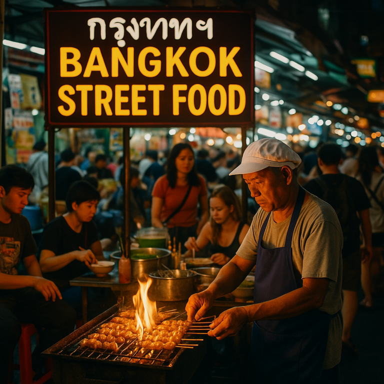 Phra Nakhon – náš malý street-food heaven