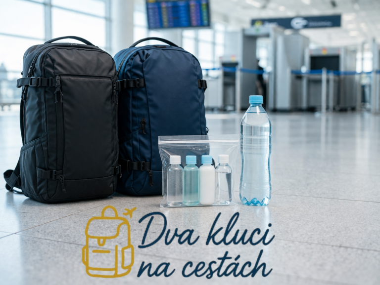 Tekutiny do letadla Praha